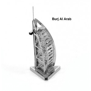 Burj Al Arab Dubai Metal 3D