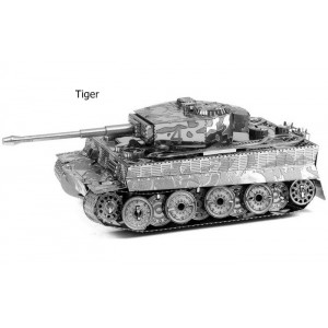 Tiger Tank Metal 3D