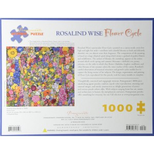 Puzzle 1000 Flower Circle,...